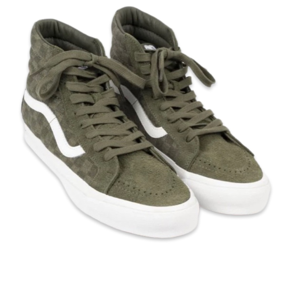 VANS VAULT OG SK8-HI LX GRAPE LEAF CHECKER - Picture 8 of 16